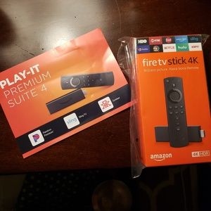 Amazon Fire tv Stick 4k with Alexa voice command